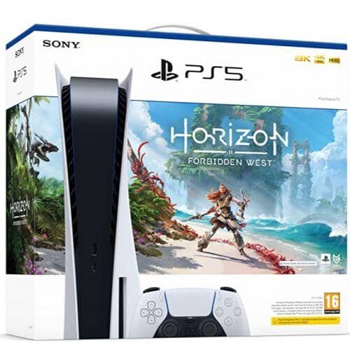 PlayStation 5 Disc Console & Horizon Forbidden West