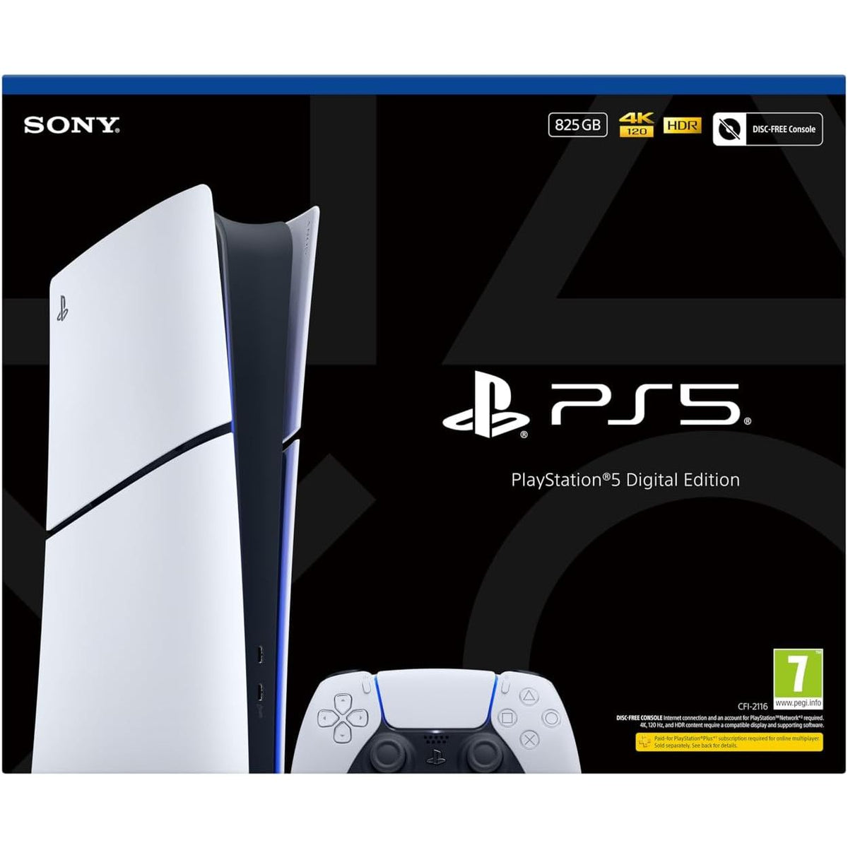 PlayStation 5 Digital Edition Console (PS5) 825GB