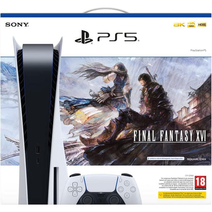 Sony PlayStation 5 Standard Edition Console - White + Final Fantasy XVI