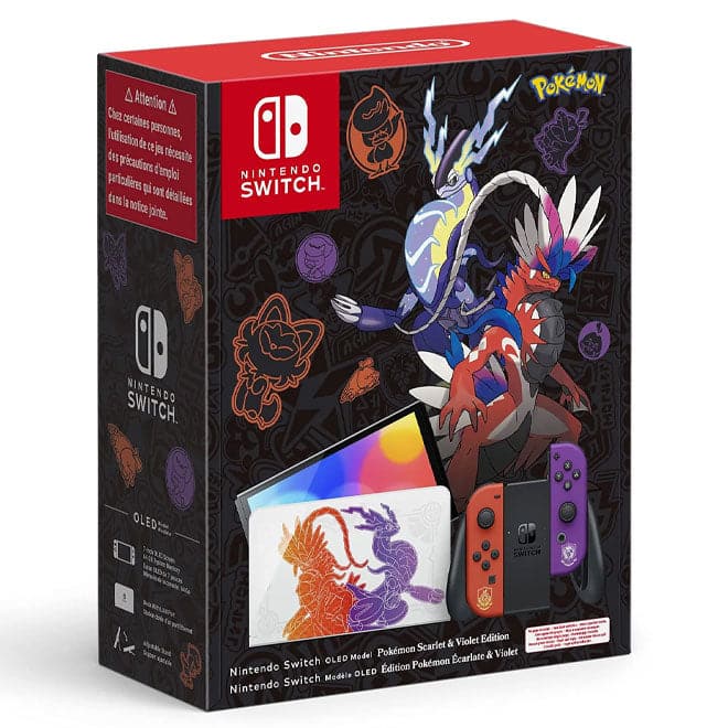 Nintendo Switch OLED Model Pokemon Scarlet and Violet Limited Edition